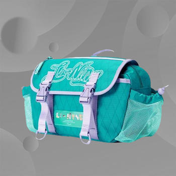 Li ning's authentic new product liningxstevenharrington joint series men's and women's crossbody bag abdr310