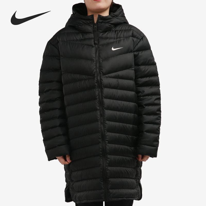 Nike/Nike Genuine Product, New Season Model Dwn Fill Women's Warm Hooded Mid-Length down Jacket Aj7428