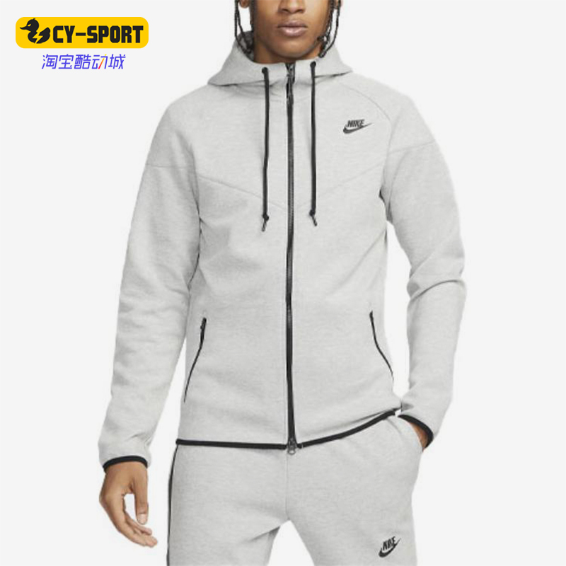 Nike/Nike Genuine Tech Fleece Men's Outdoor Sports Hooded Zipper Jacket Fd0737-063