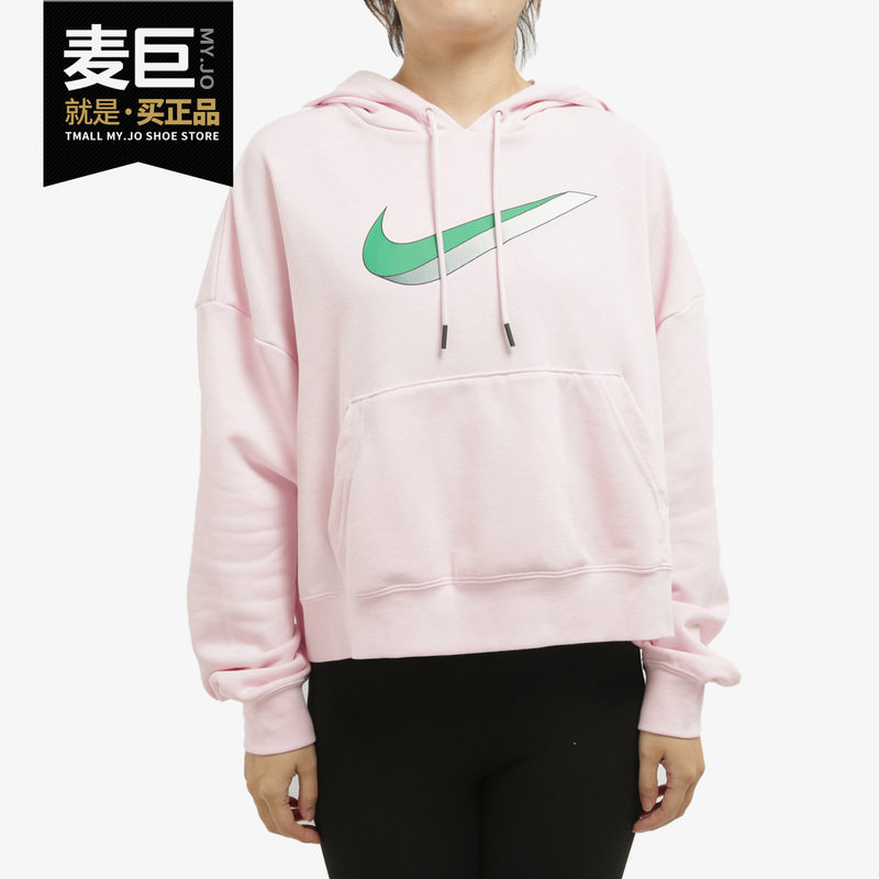 Nike/Nike Genuine Women's Tops, New Season Sportswear, Loose Hooded Pullover Cu5109-100