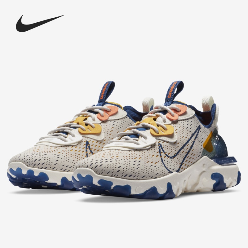 Nike Authentic React Vision Men's and Women's Low-Top Sports Running Shoes Cd4373 Ct2927 Nike Authentic React Vision Men's and Women's Low-Top Sports Running Shoes Cd4373 Ct2927