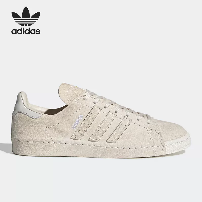 Футболки Adidas/официальные аутентичные Campus 80s Clover мужские и женские повседневные туфли FY6750