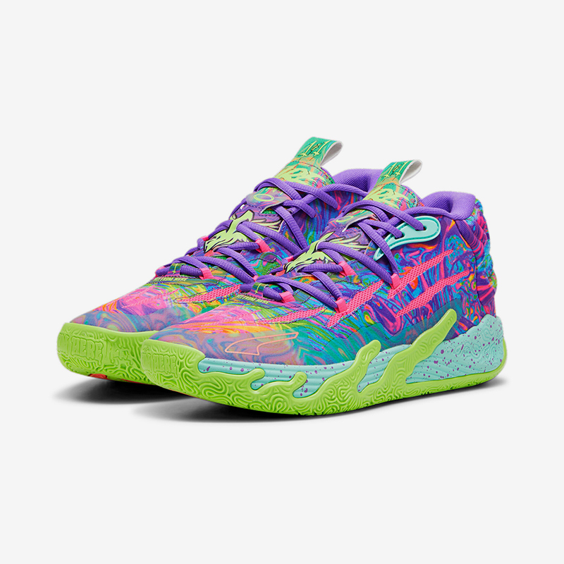 Puma Official Authentic Lamelo Ball Third Generation Men's and Women's Cushioning Sports Basketball Shoes 379899-01