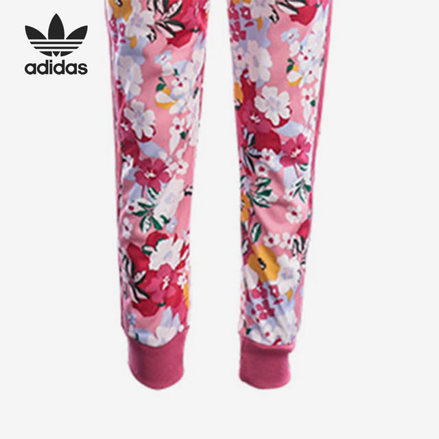 Adidas/Adidas ທີ່ເປັນທາງການຂອງແທ້ຈິງຂອງ clover ຊຸດກິລາຄລາສສິກພິມ striped ເດັກນ້ອຍ GN4210
