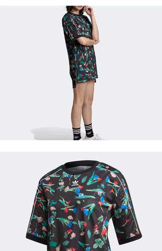 Adidas / Adidas Authentic Cỏ 2019 Váy mới của phụ nữ in váy thể thao EC1872 - Trang phục thể thao