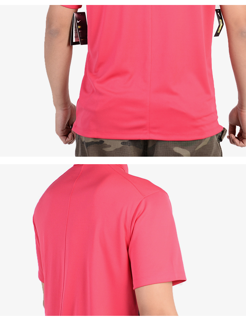 Nike Nike golf golf nam áo thun polo áo thun tennis tay ngắn 891858 - Áo polo thể thao áo polo pierre cardin