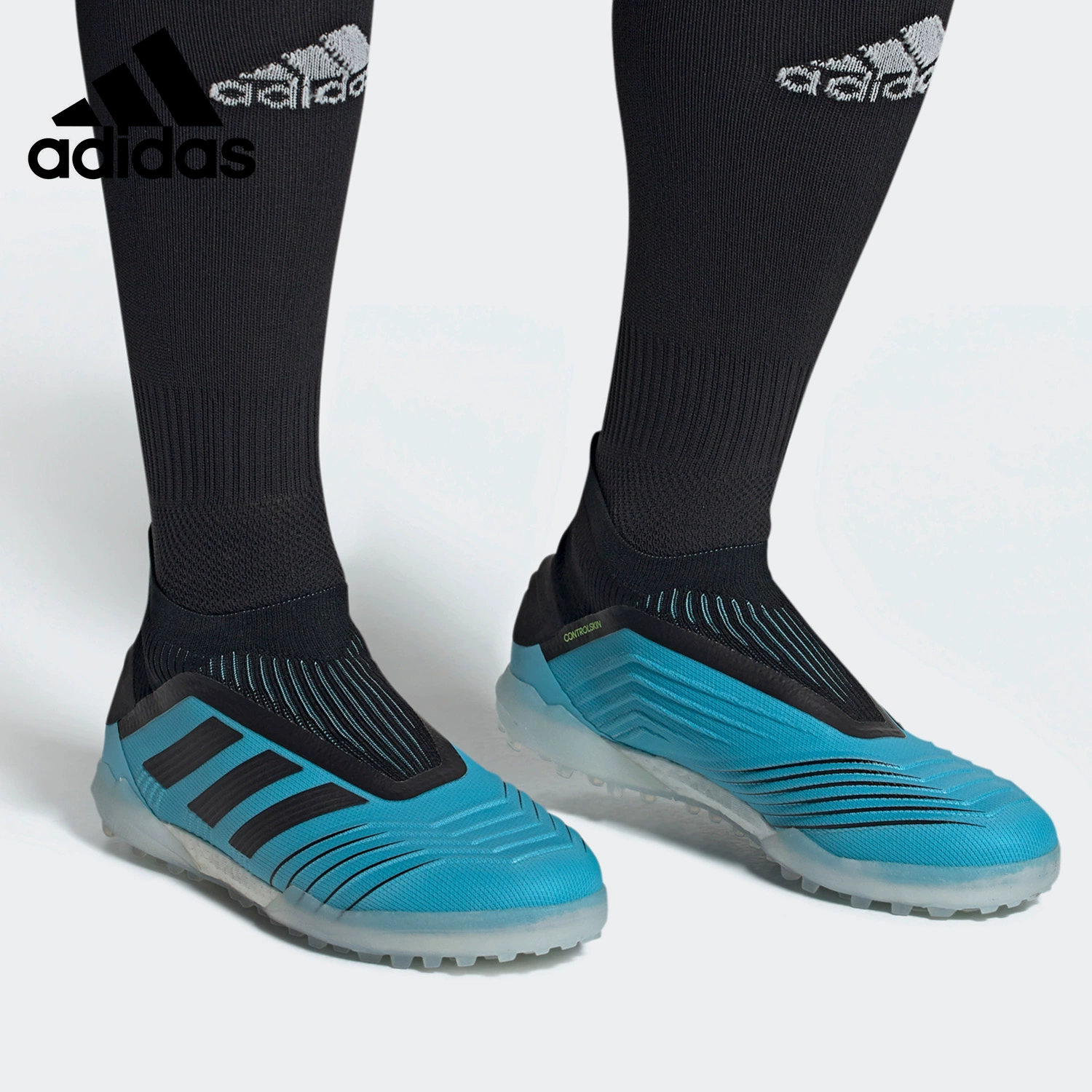 Giày bóng đá nam Adidas / Adidas Authentic 2019 mới PREDATOR 19+ TF F35625 - Giày bóng đá