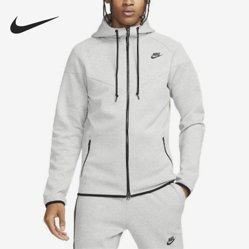 Nike/Nike Genuine Tech Fleece Men's Outdoor Sports Hooded Zipper Jacket Fd0737-063