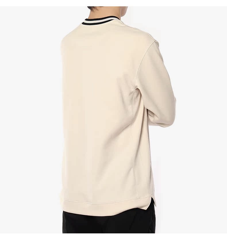 Nike / Nike Authentic men 2019 áo thể thao mới bóng rổ áo len cổ tròn giản dị AJ3534 - Thể thao lông cừu / jumper áo thun dài tay