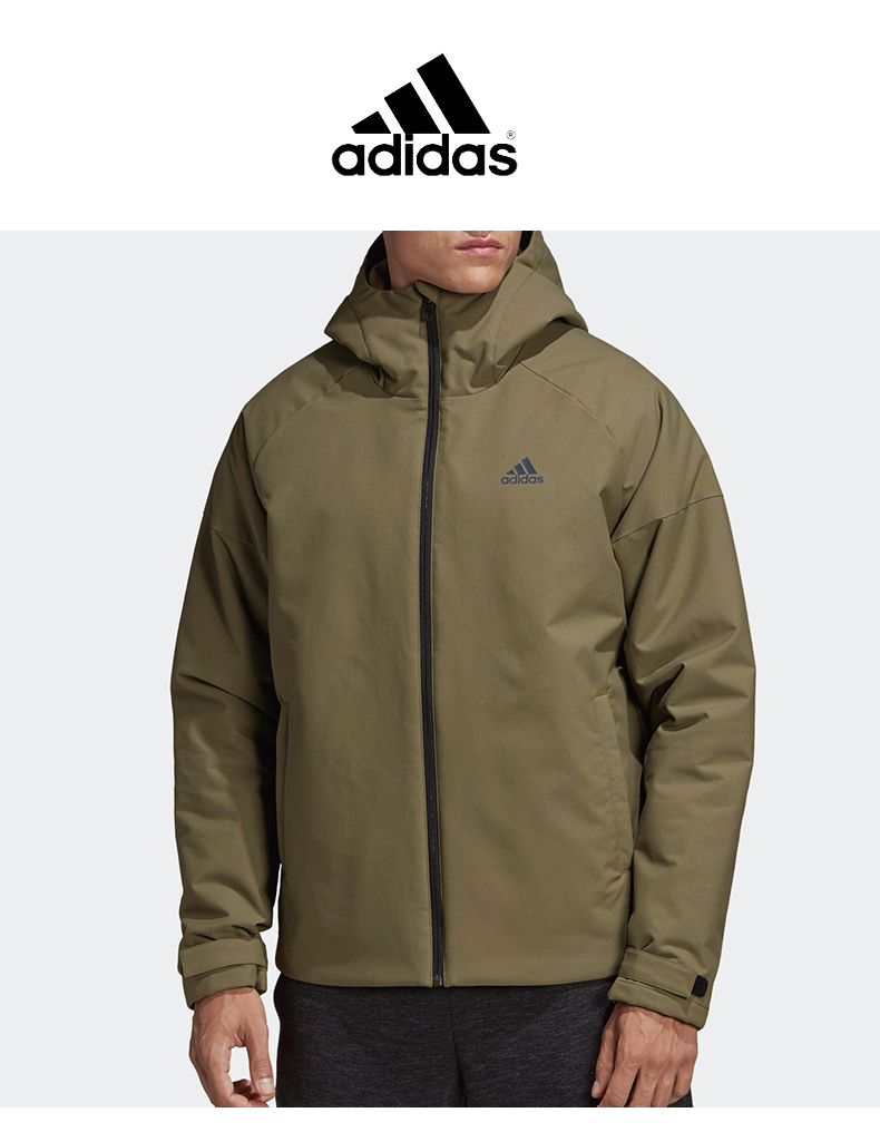 Adidas / Adidas Authentic nam 19 mùa thu mới áo khoác chống gió ấm áp áo khoác cotton giản dị DZ7624 - Quần áo độn bông thể thao mẫu áo phao lông vũ nữ đẹp