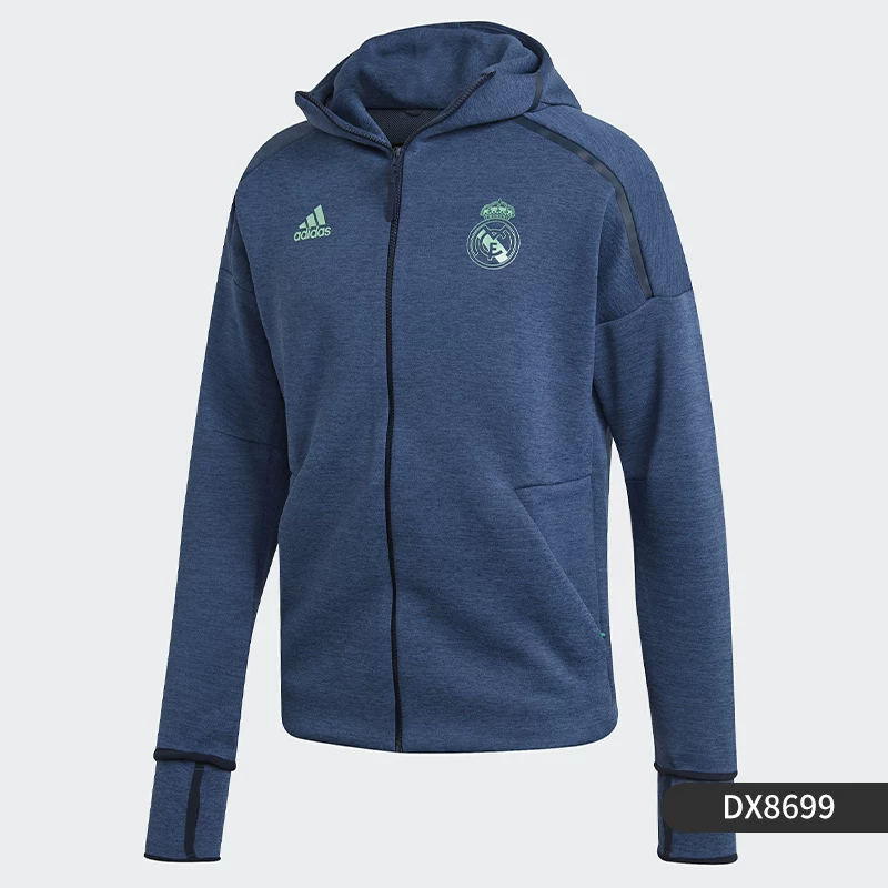 Футболочная куртка Adidas Genuine Real Zne HD 3.0 мужская Real Madrid DX8699