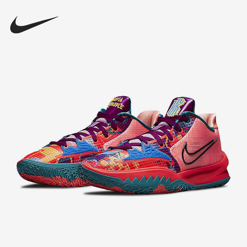 Nike Official Authentic Kyrie Low 4 Irving4 Men's and Women's Sports Basketball Shoes Cz0105-600