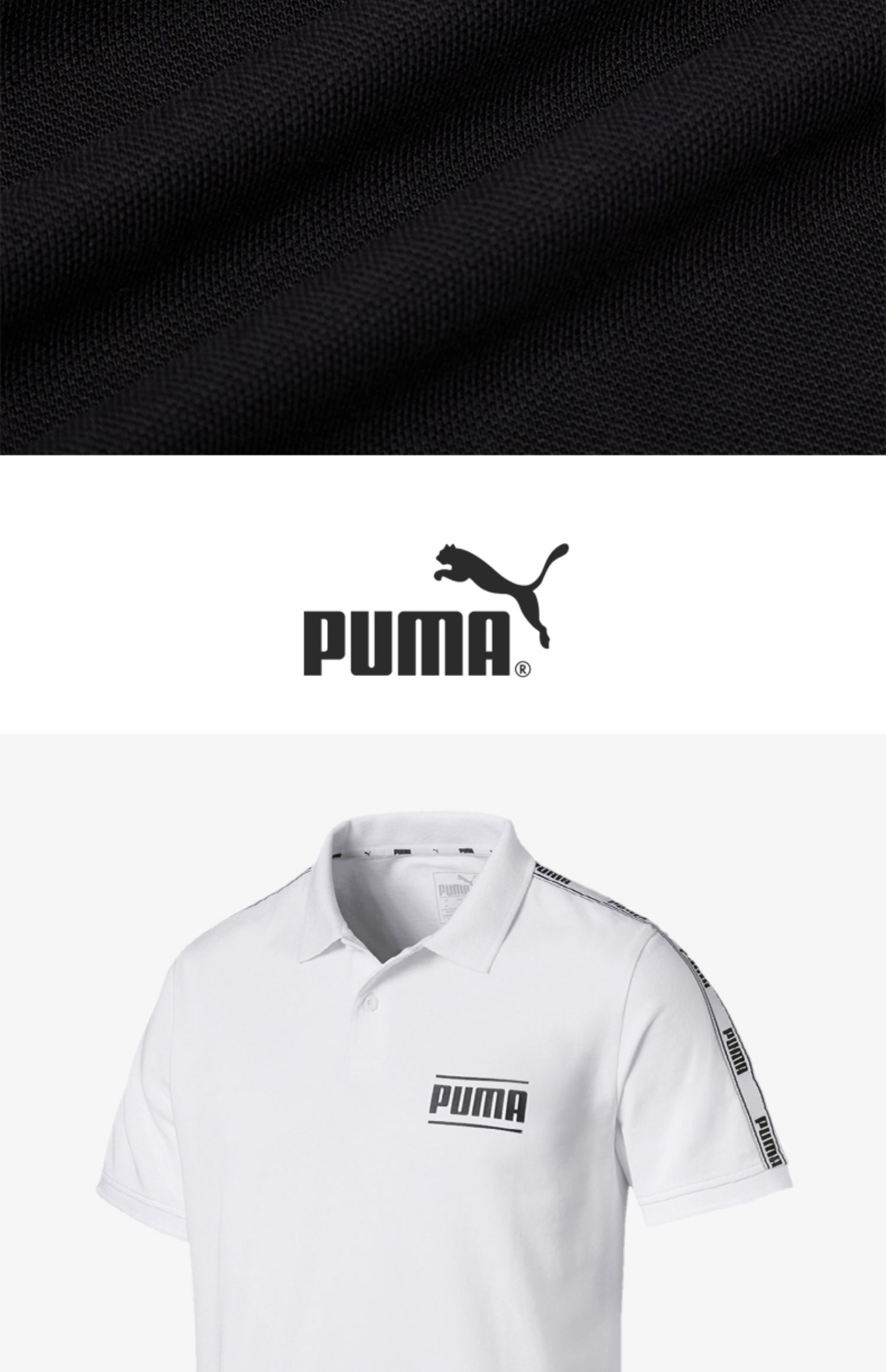 PUMA / Puma chính hãng 2019 Mùa hè mới Áo sơ mi nam tay ngắn 845058 - Áo polo thể thao áo polo gucci