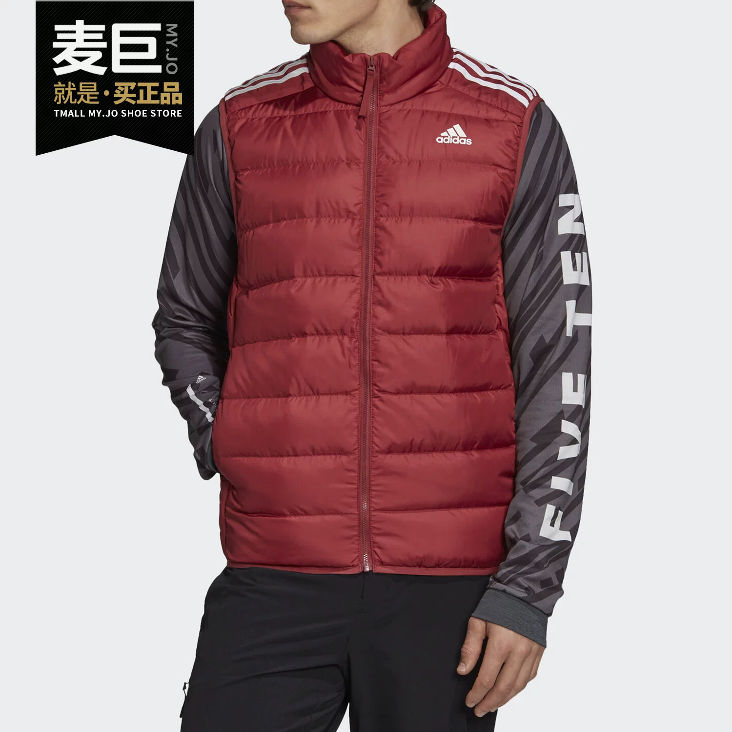 Адидaс/Адидaс подлинный ESS DOWN VEST для мужчин Plel жилет GH4585