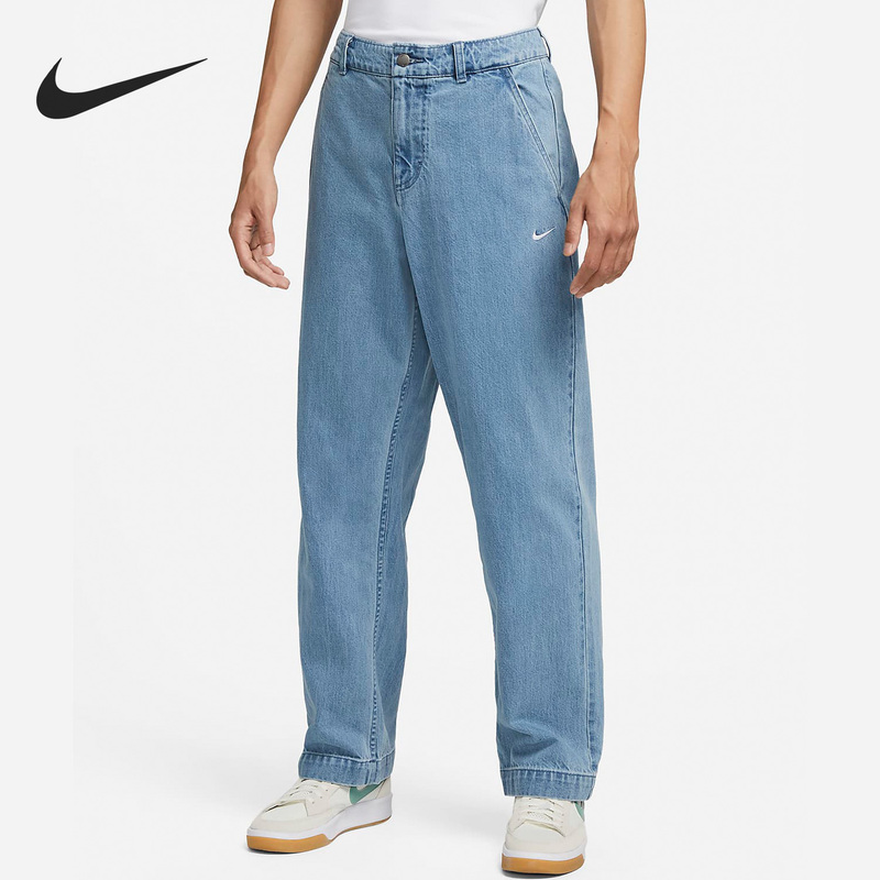 Nike/Nike Genuine Cordura Denim Straight-Leg Men's Sports Denim Pants Dv8918-493