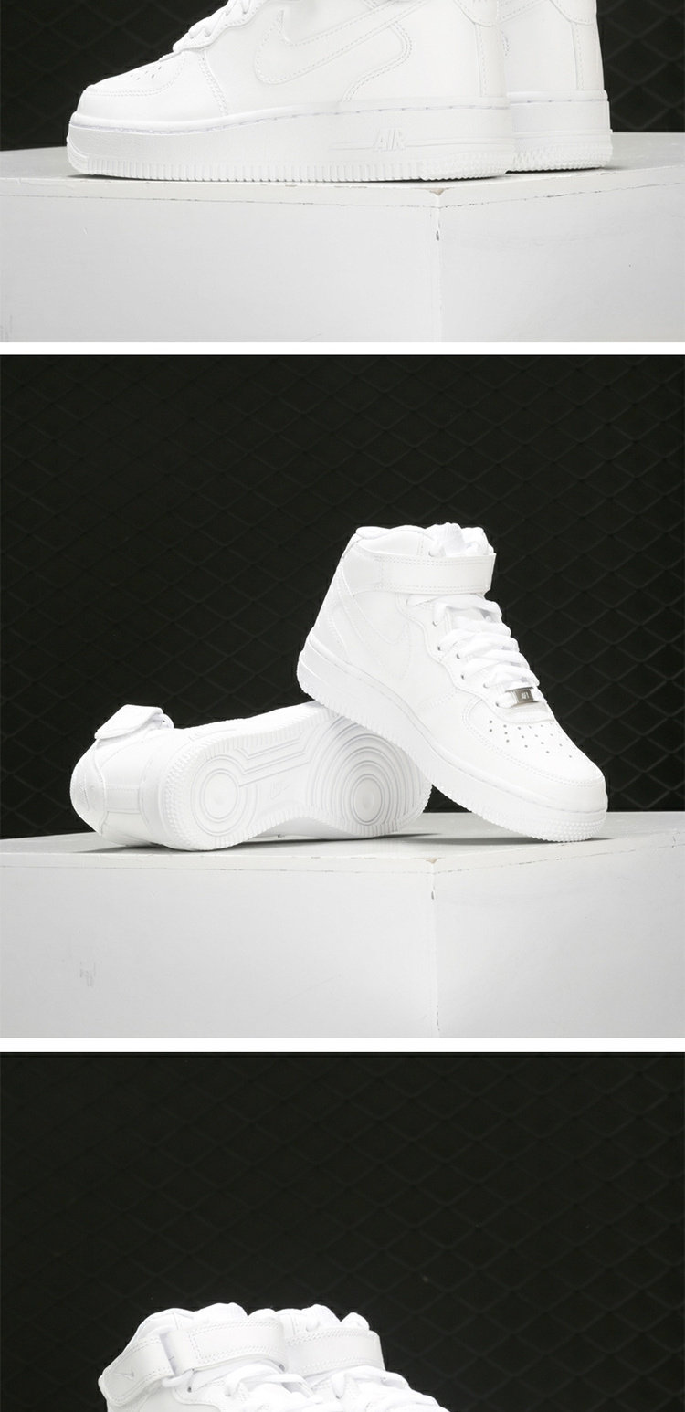 обувь на тонкой подошве ( для скейтборда ) nike/耐克正品 air force 1 空军一号女子高帮休闲运动板鞋366731