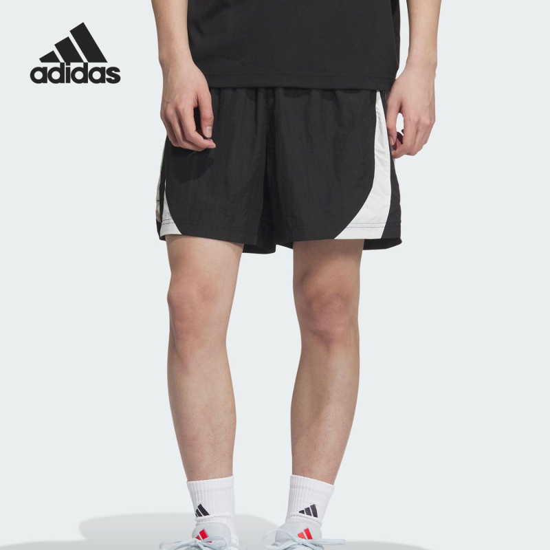 Adidas/Adidas Genuine 2025 Summer Model Men's and Women's Training Basketball Loose Sports Shorts Ke5908