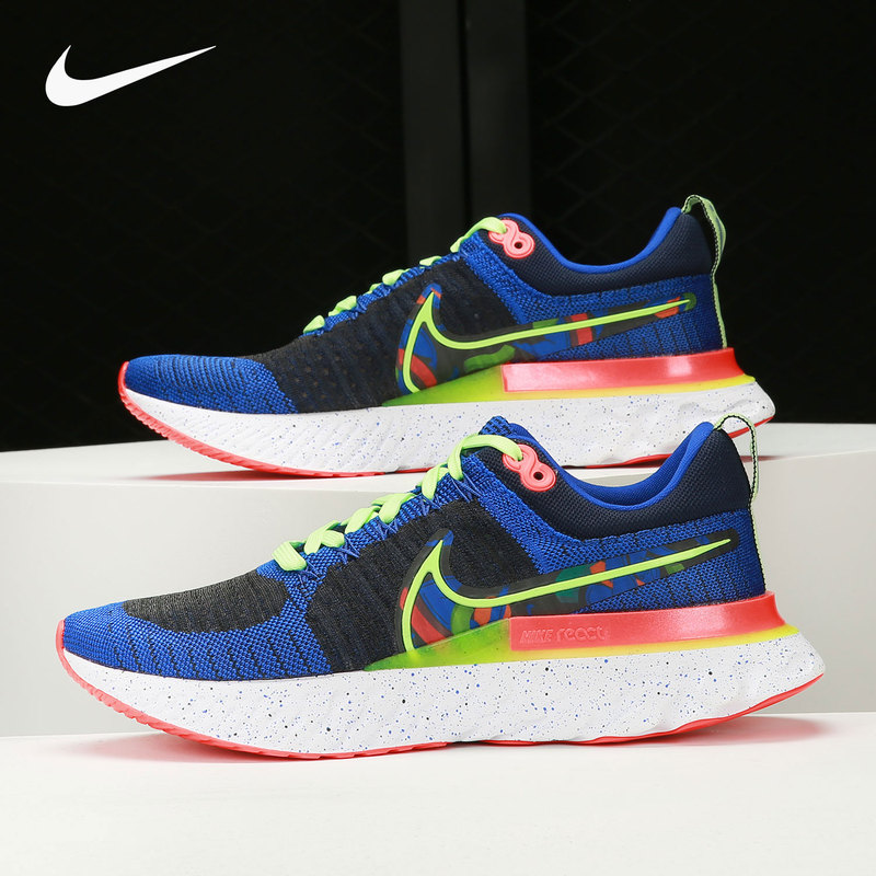 Nike Authentic React Infinity Run Fk 2 Ka Men's Running Shoes Cz3602-400 Nike Authentic React Infinity Run Fk 2 Ka Men's Running Shoes Cz3602-400