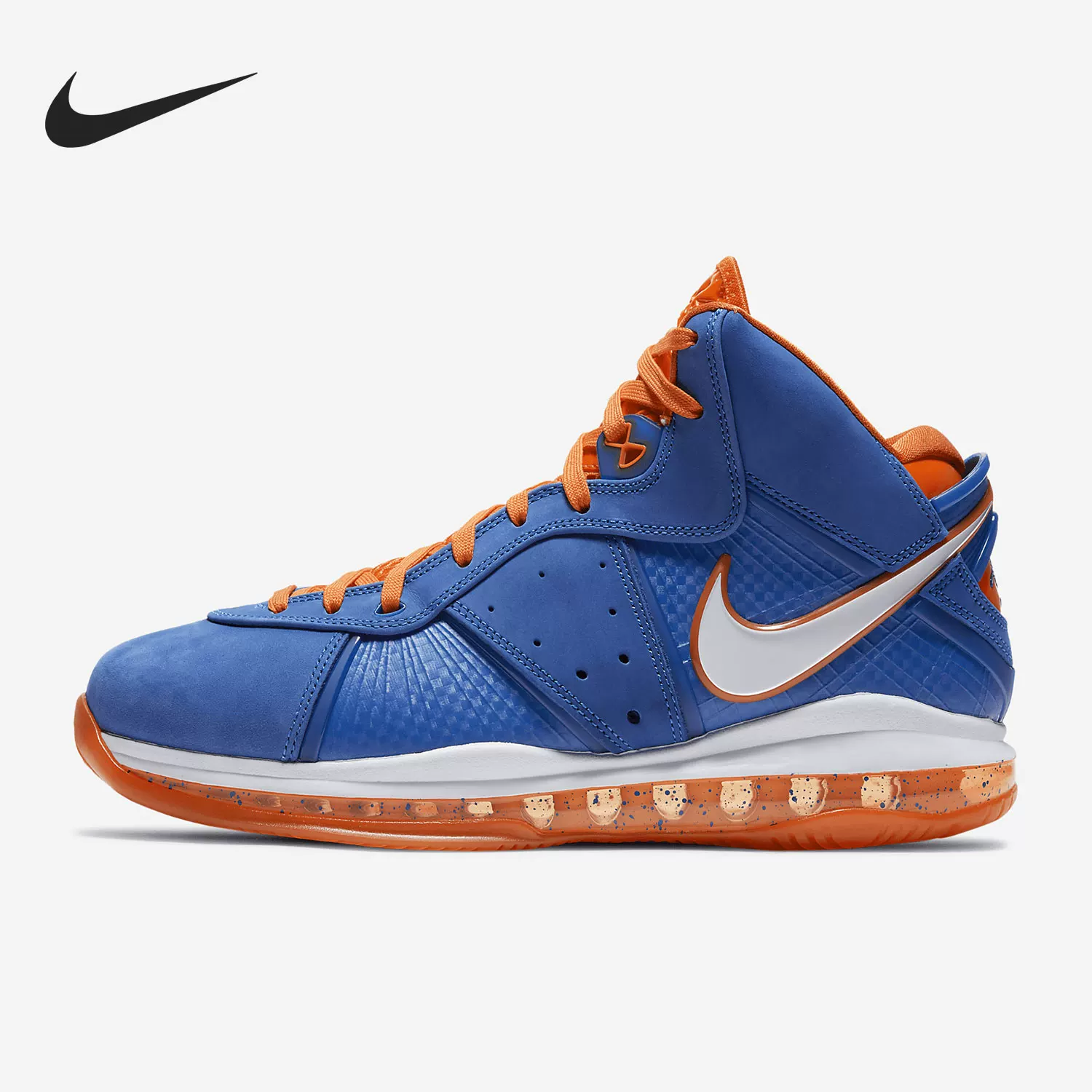Комфортные спортивные баскетбольные кроссовки Nike/, тренд сезона, средняя высота
