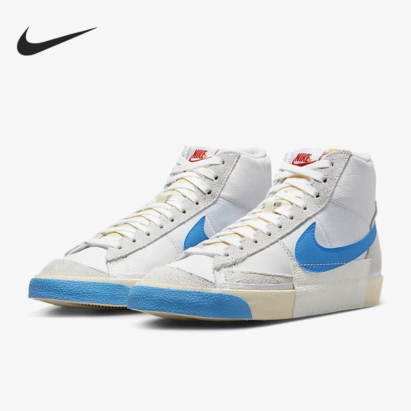 Nike Official Authentic Blazer Mid'77 Pro Club Men's Sneakers Dq7673-102