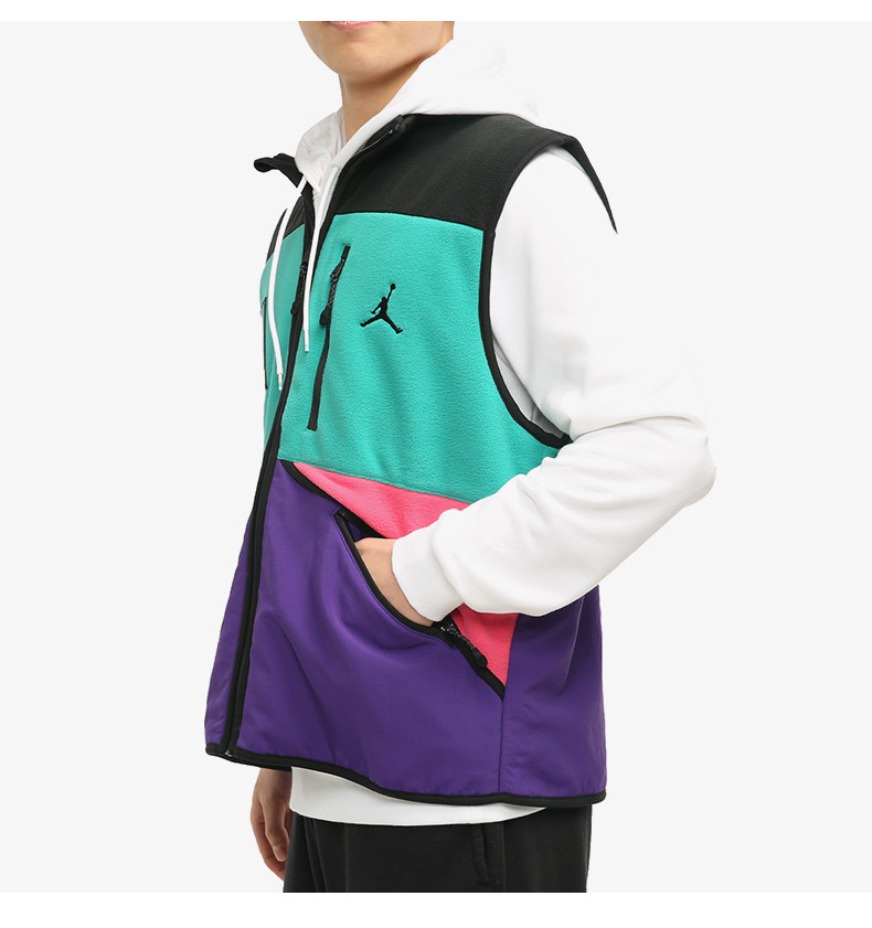 Жилет nike/耐克正品jordan winter utility男子马甲抓绒休闲秋冬cw5985