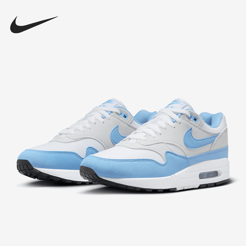 Nike Official Authentic Air Max 1 Men's Retro Air Cushion Lightweight Sports Shoes Fd9082-103