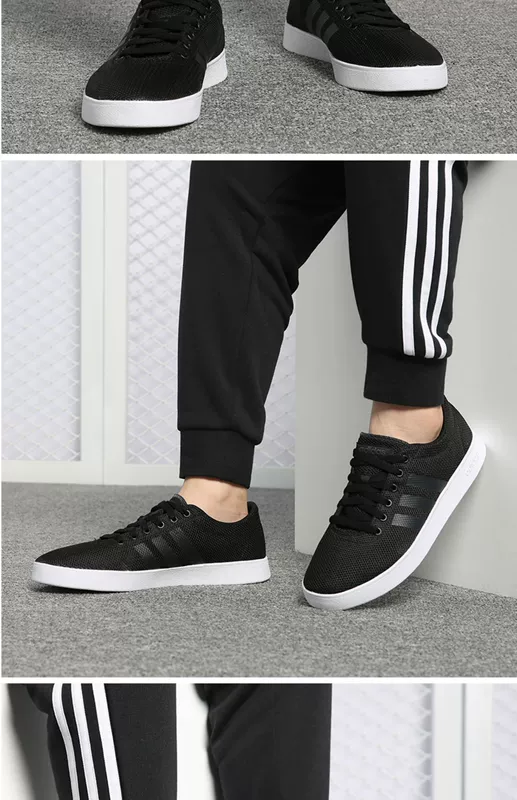 Adidas / Adidas đích thực cho nam mùa xuân và mùa hè NEO lưới thể thao thấp để giúp giày thường DB0014 - Dép / giày thường