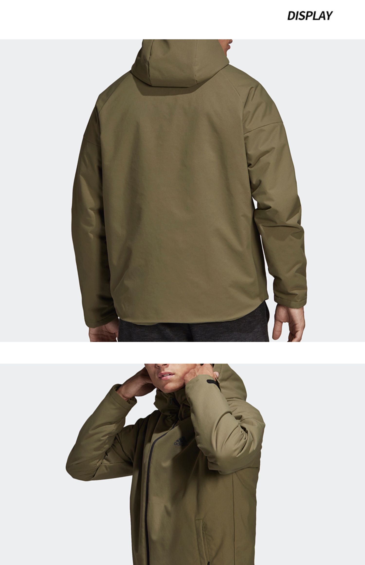 Adidas / Adidas Authentic nam 19 mùa thu mới áo khoác chống gió ấm áp áo khoác cotton giản dị DZ7624 - Quần áo độn bông thể thao mẫu áo phao lông vũ nữ đẹp