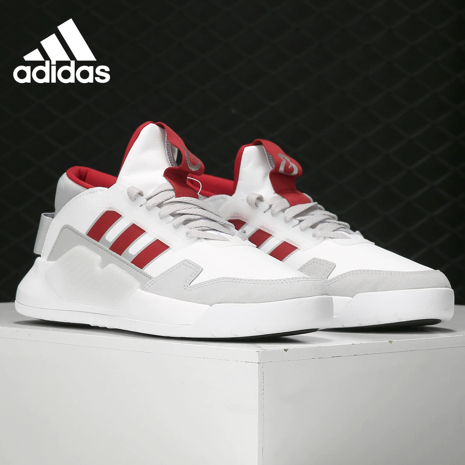 Adidas / Adidas Authentic 2019 mới BBALL90S giày thể thao nam và nữ FU7722 - Dép / giày thường