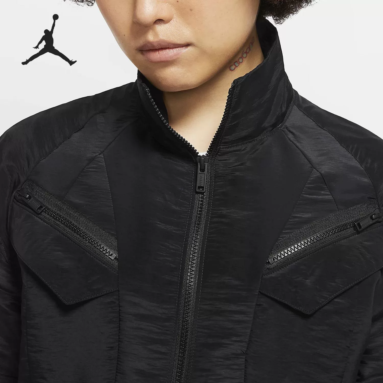 Nike/耐克 Official authentic AS JORDAN FLIGHT women's casual one-piece workwear CQ6656-010