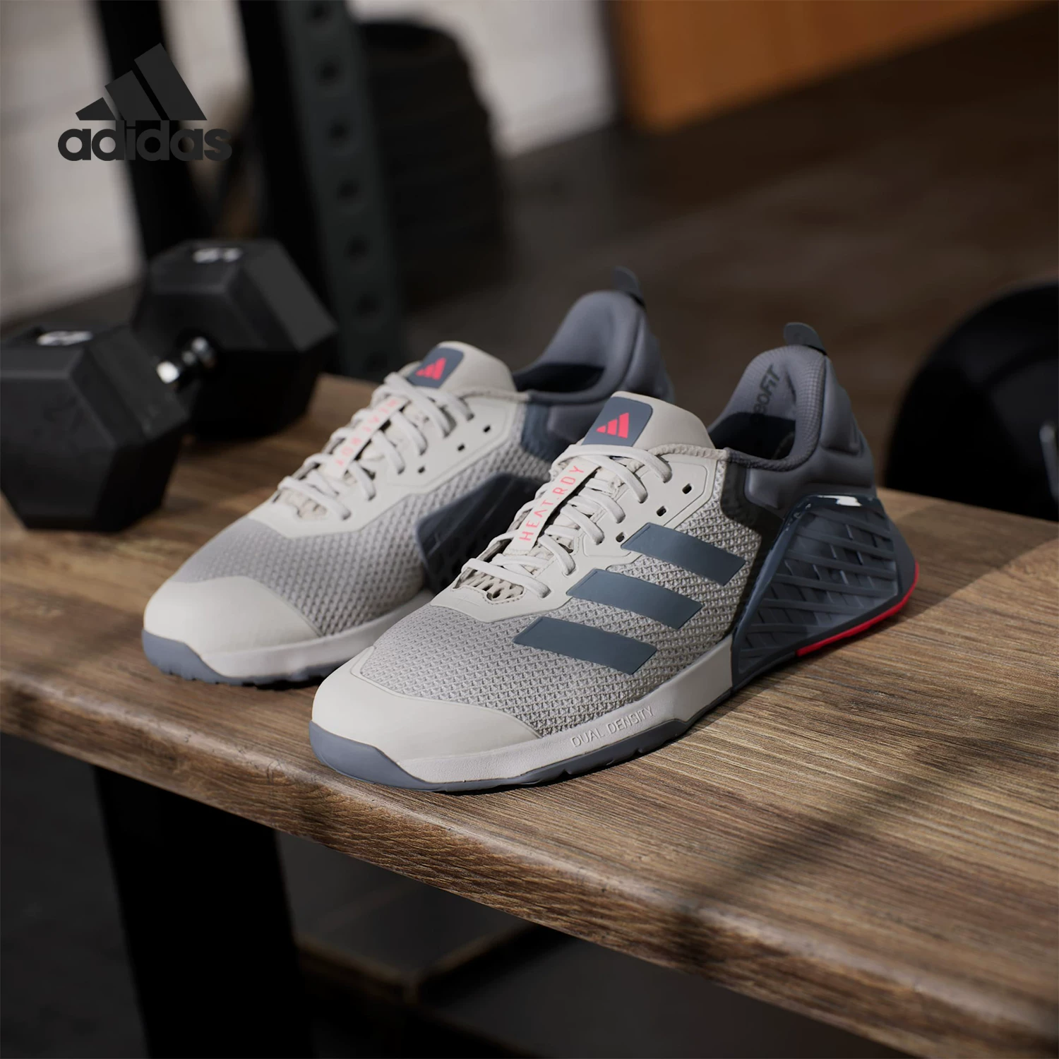 Adidas/Adidas официальные оригинальные Dropset 3 мужские защитные и дышащие спортивные кроссовки для тренировок JI3901