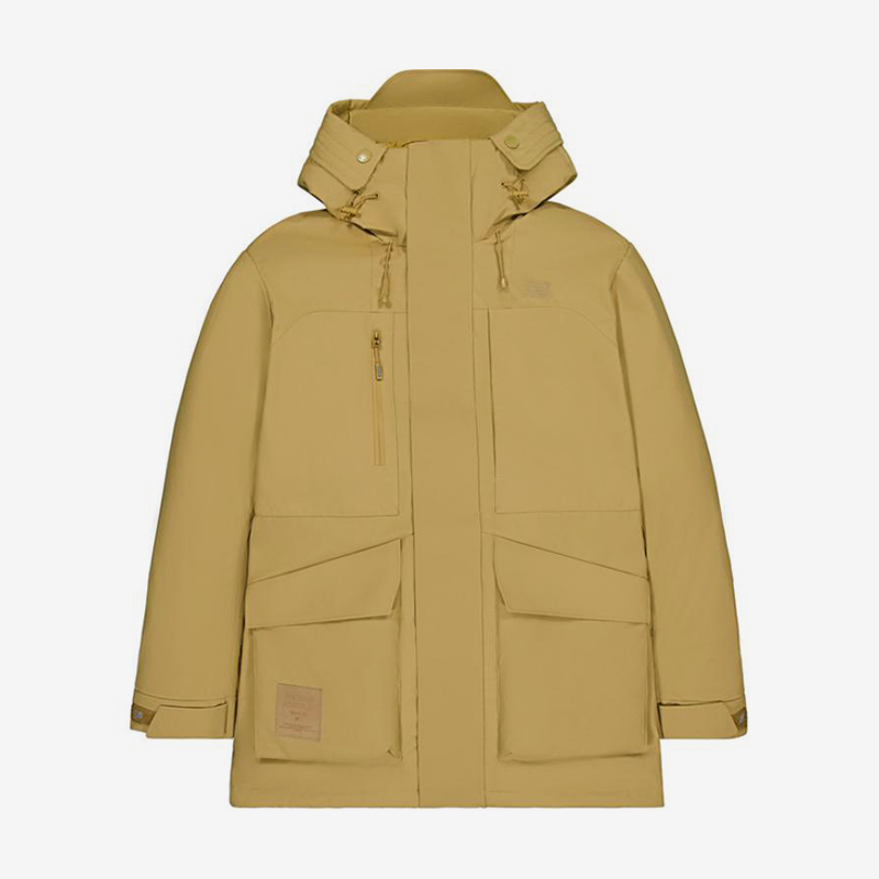 New Balance/Nb Genuine Sports Men's Trendy Warm Mid-Length down Jacket Amj44305-Gin