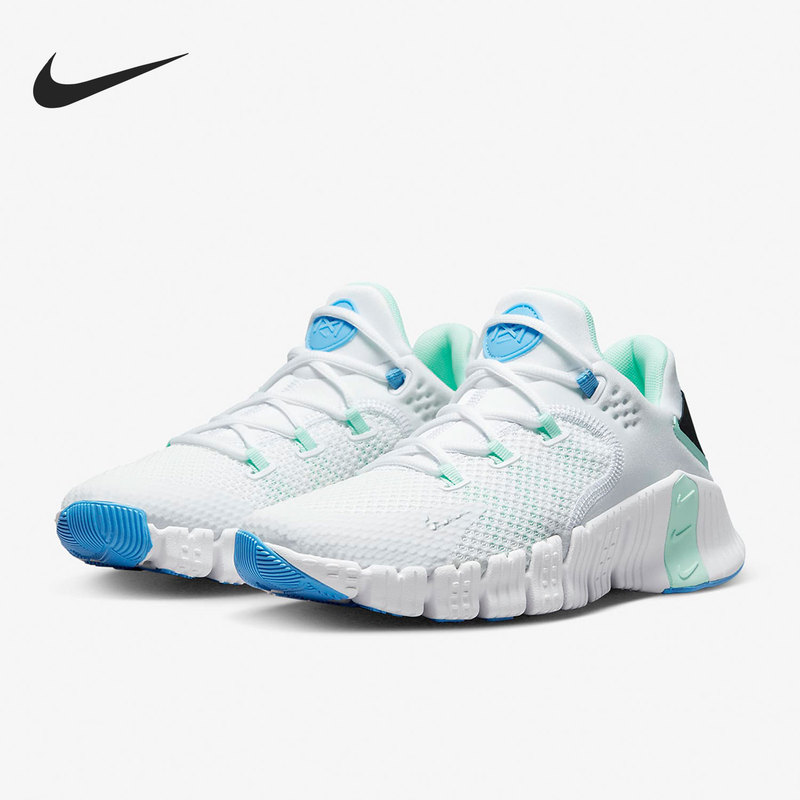 Nike Official Genuine Free Metcon4 Men's and Women's Cushioning Support Training Shoes Cz0596-100