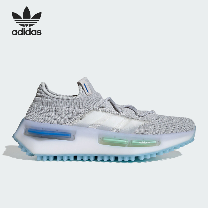 Adidas/Adidas Official Authentic Trefoil Nmd_S1 Men's and Women's Classic Sports Shoes Hq4435