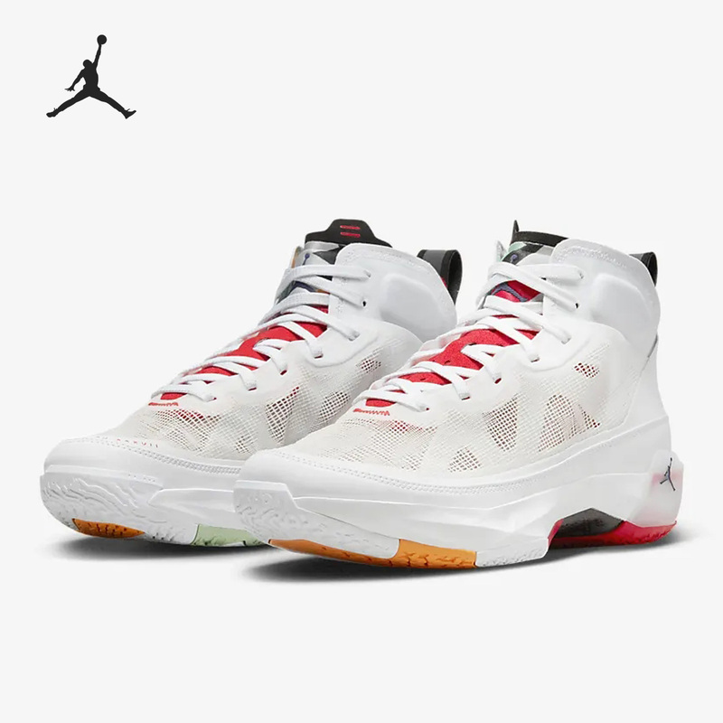 Nike Official Authentic Air Jordan 37 Men's Cushioning Support Basketball Shoes Dd6959-160