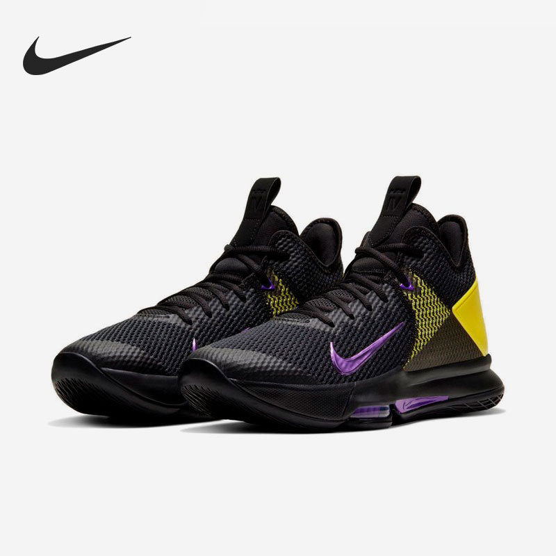 Nike Official Authentic Zoom Witness 4 Men's Actual Combat Basketball Shoes Cd0188-004