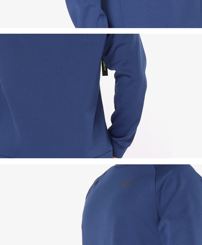 Nike / Nike Authentic 2019 mùa xuân và mùa thu mới áo len đào tạo nam THERMA AR6641 - Thể thao lông cừu / jumper