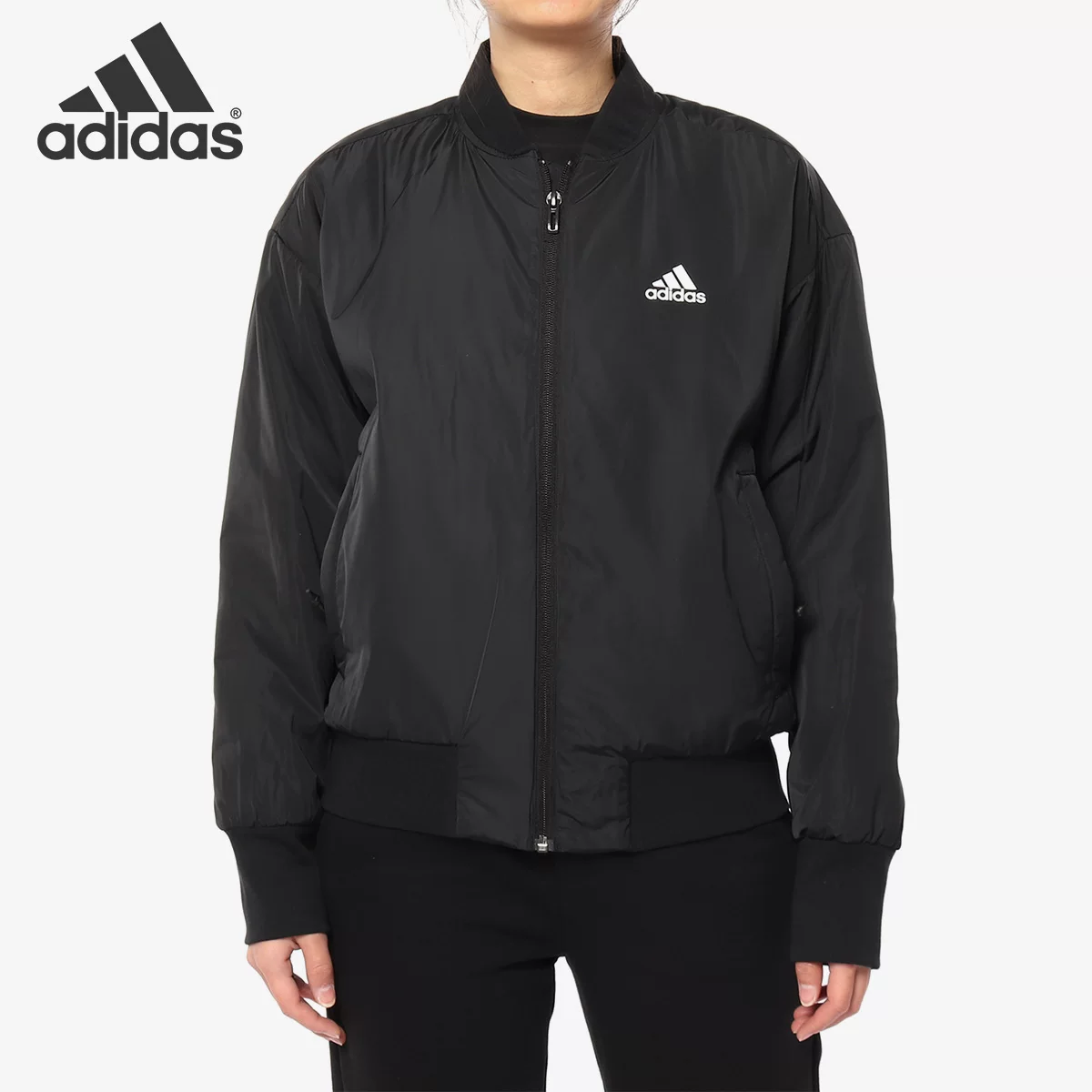 Пуховая куртка спортивного стиля Adidas для отдыха, официальный товар