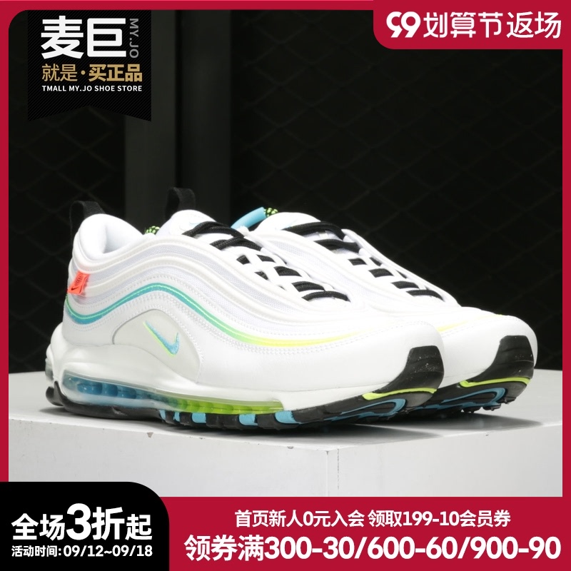Nike Authentic Seasonal New Men's and Women's Air Max 97 Ww Casual Sports Shoes Cz5607