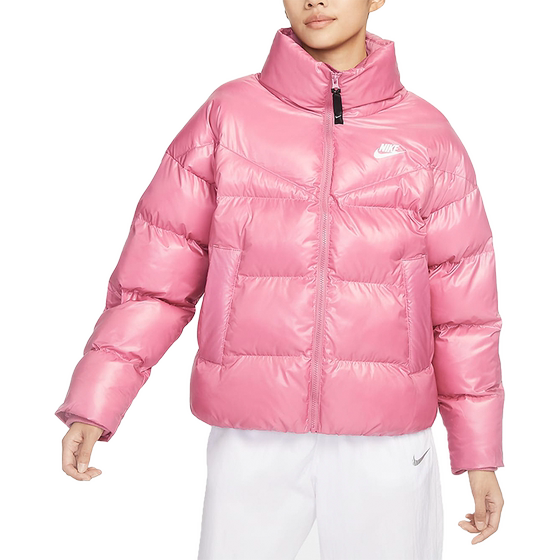 
Nike/Nike official authentic season new women's sports warm simple short cotton jacket DR9180-667