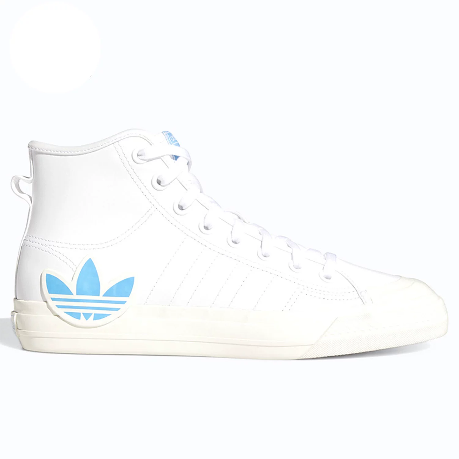 Кроссовки высокие классические повседневные мужские и женские Adidas Authentic clover NIZZA FX8497