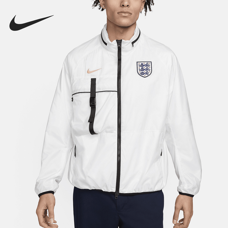 Nike Official Authentic England Team Men's Football Sports Hooded Jacket Fz8360-121