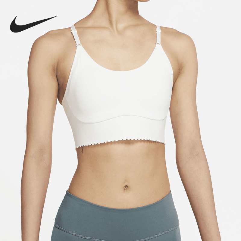 Nike/Nike Genuine Yoga Dri-Fit Indy Women's Sports Bra Cz7645-133 Nike/Nike Genuine Yoga Dri-Fit Indy Women's Sports Bra Cz7645-133