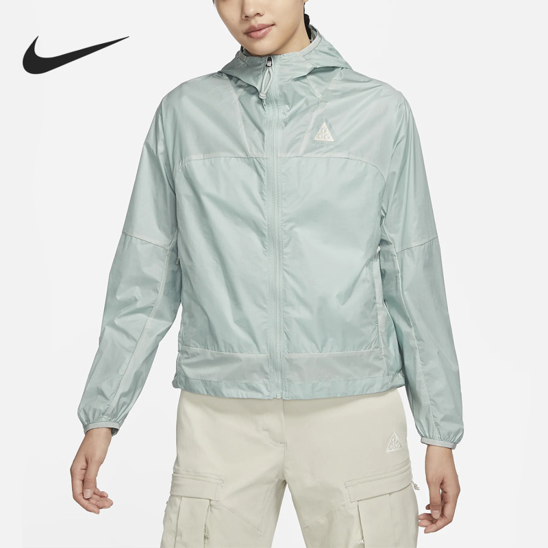 Nike Official Authentic Acg Women's Sports and Leisure Outdoor Hooded Jacket Db1151-014 Nike Official Authentic Acg Women's Sports and Leisure Outdoor Hooded Jacket Db1151-014