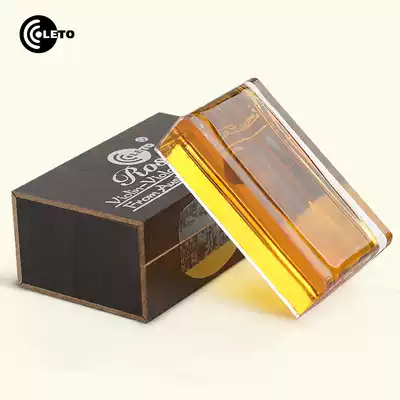 Leto rosin Le Tong brand rosin rosin musical instrument Erhu violin musical instrument with universal special dust less wooden box