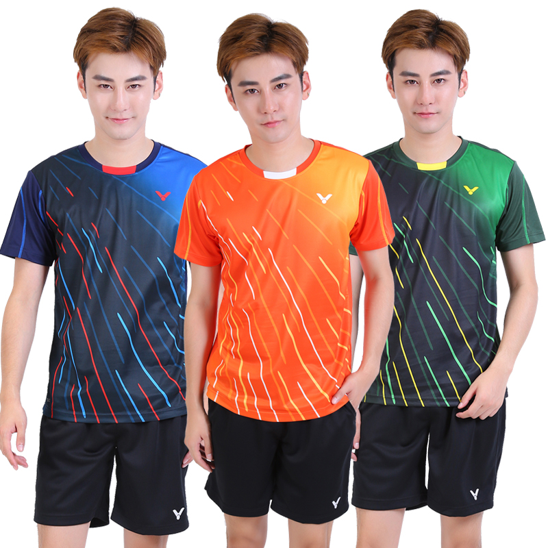 Clear cabin special price Weikdo VICTOR victory badminton suit men's short sleeve speed dry sports blouses 6039-Taobao