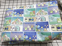 Cartoon fabric fine canvas printed handmade diy fabric sofa cover fabric bag dormitory tablecloth corner creature