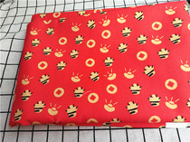 Cartoon Fabric Fine Canvas Printed Handmade Diy Fabric Sofa Cover Fabric Bag Dorm Table Cloth Tigers Palm