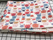 Cartoon Fabric Fine Canvas Printed Handmade Diy Fabric Sofa Cover Fabric Bag Dorm Room Table Cloth Tree q crab