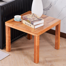 Small square table small apartment tea table simple children's table learning square table home table rice solid wood square table